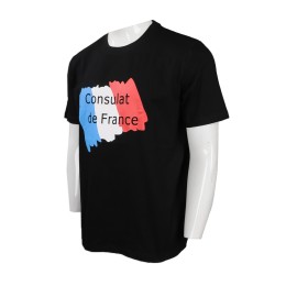 T791 度身訂製男裝圓領短袖T恤 自製印花logo款圓領短袖T恤  T恤專營店    黑色 T791 度身訂製男裝圓領短袖T恤 自製印花logo款圓領短袖T恤  T恤專營店    黑色